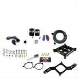 Nitrous Express 4150 Single Entry Crossbar Nitrous Plate Kit RNC (250-750HP) w/o Bottle thumbnail 1