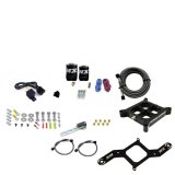 Nitrous Express 4150 Single Entry Crossbar Nitrous Plate Kit RNC (250-750HP) w/o Bottle thumbnail 4