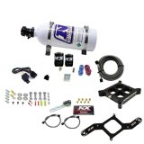 Nitrous Express 4150 Single Entry Crossbar Plate RNC Nitrous Kit (250-750HP) w/5lb Bottle thumbnail 3