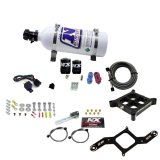 Nitrous Express 4150 Single Entry Crossbar Plate RNC Nitrous Kit (250-750HP) w/5lb Bottle thumbnail 5