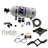 Nitrous Express 4150 Single Entry Crossbar Plate RNC Nitrous Kit (250-750HP) w/10lb Bottle thumbnail 3