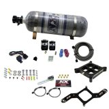 Nitrous Express 4150 Single Entry Crossbar Nitrous Plate Kit RNC (250-750HP) w/Composite Bottle thumbnail 2