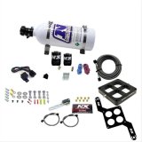 Nitrous Express Dominator Single Entry Billet Crossbar RNC Nitrous Kit (250-750HP) w/5lb Bottle thumbnail 1