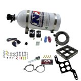 Nitrous Express Dominator Single Entry Billet Crossbar RNC Nitrous Kit (250-750HP) w/10lb Bottle thumbnail 3