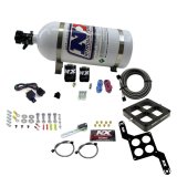 Nitrous Express Dominator Single Entry Billet Crossbar RNC Nitrous Kit (250-750HP) w/10lb Bottle thumbnail 4