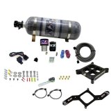 Nitrous Express Single Entry Crossbar RNC .178 4150 Flange Nitrous Kit (250-650HP) w/Compsite Bottle thumbnail 3