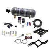 Nitrous Express Single Entry Crossbar RNC .178 4150 Flange Nitrous Kit (250-650HP) w/Compsite Bottle thumbnail 5
