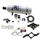 Nitrous Express Single Entry Crossbar RNC .178 4500 Flange Nitrous Kit (250-650HP) w/15lb Bottle thumbnail 3