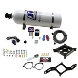 Nitrous Express Single Entry Crossbar RNC .178 4500 Flange Nitrous Kit (250-650HP) w/15lb Bottle thumbnail 5