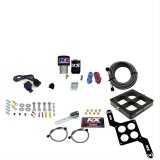 Nitrous Express Single Entry Crossbar RNC .178 4150 Flange Nitrous Kit (250-650HP) w/No Bottle thumbnail 1