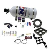 Nitrous Express Single Entry Crossbar RNC .178 4500 Flange Nitrous Kit (250-650HP) w/10lb Bottle thumbnail 2