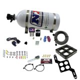 Nitrous Express Single Entry Crossbar RNC .178 4500 Flange Nitrous Kit (250-650HP) w/10lb Bottle thumbnail 3