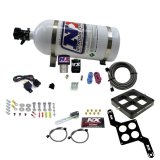 Nitrous Express Single Entry Crossbar RNC .178 4500 Flange Nitrous Kit (250-650HP) w/10lb Bottle thumbnail 4