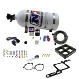 Nitrous Express Single Entry Crossbar RNC .178 4500 Flange Nitrous Kit (250-650HP) w/10lb Bottle thumbnail 5