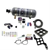 Nitrous Express Single Entry Crossbar RNC .178 4500 Flange Nitrous Kit (250-650HP) w/Comp Bottle thumbnail 1