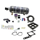 Nitrous Express Single Entry Crossbar RNC .178 4500 Flange Nitrous Kit (250-650HP) w/Comp Bottle thumbnail 4