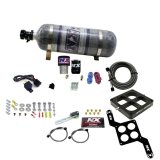 Nitrous Express Single Entry Crossbar RNC .178 4500 Flange Nitrous Kit (250-650HP) w/Comp Bottle thumbnail 5