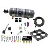 Nitrous Express Single Entry Crossbar 8500 Based Throttle Body Nitrous Kit w/12lb Composite Bottle thumbnail 3