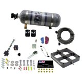 Nitrous Express Single Entry Crossbar 8500 Based Throttle Body Nitrous Kit w/12lb Composite Bottle thumbnail 4