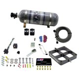 Nitrous Express Single Entry Crossbar 8500 Based Throttle Body Nitrous Kit w/12lb Composite Bottle thumbnail 5