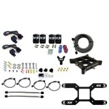 Nitrous Express 4150 Dual Stage Billet Crossbar Nitrous Kit (50-300 & 100-500HP) w/o Bottle thumbnail 5