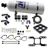 Nitrous Express Dominator Dual Stage Billet Crossbar Nitrous Kit (50-300 & 100-500HP) w/15lb Bottle thumbnail 5