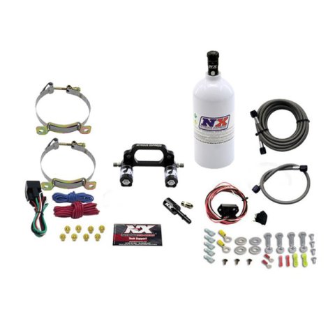 Nitrous Express Polaris RZR 800cc Nitrous Plate Kit w/2.5lb Bottle thumbnail 2