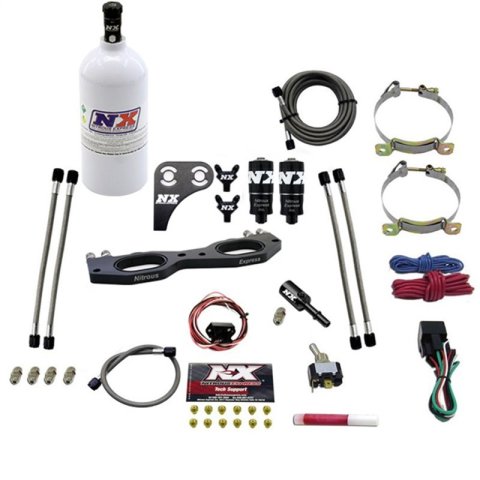 Nitrous Express Polaris RZR 900cc Nitrous Plate Kit w/2.5lb Bottle thumbnail 4