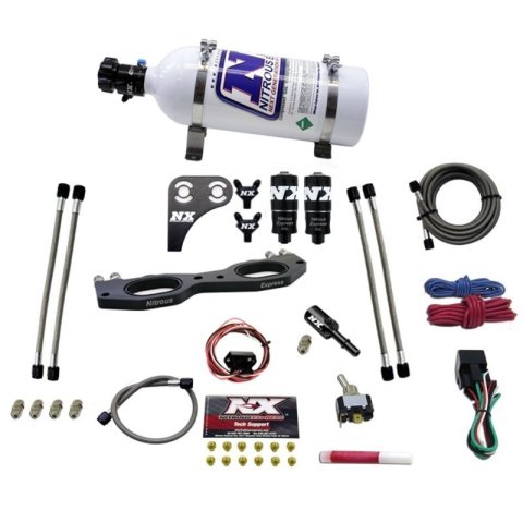 Nitrous Express Polaris RZR 1000cc Nitrous Plate Kit w/5.0lb Bottle thumbnail 4