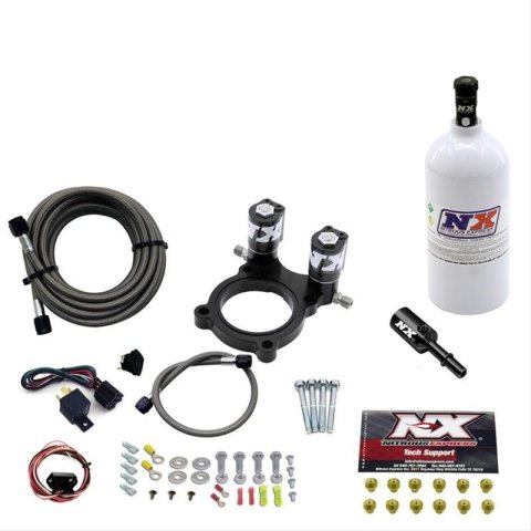 Nitrous Express Nitrous Plate Kit for Can Am Maverick w/2.5lb Bottle thumbnail 1