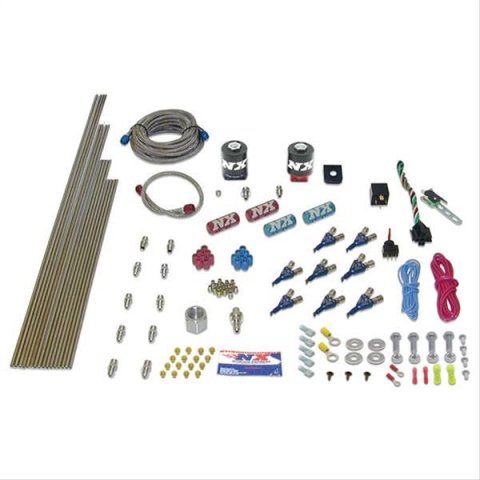 Nitrous Express 8 Cyl Gas Nitrous Kit (200-500HP) w/o Bottle