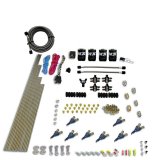 Nitrous Express 8 Cyl Piranha Direct Port 4 Solenoids Nitrous Kit (200-600HP) w/No Bottle thumbnail 3