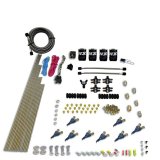 Nitrous Express 8 Cyl Piranha Direct Port 4 Solenoids Nitrous Kit (200-500HP EFI Jets) w/No Bottle thumbnail 4