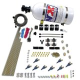 Nitrous Express 8 Cyl Piranha Direct Port 4 Solenoids Nitrous Kit (200-500HP EFI Jets) w/10lb Bottle thumbnail 4