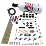 Nitrous Express 8 Cyl Piranha Direct Port 4 Solenoids Nitrous Kit (200-500HP EFI Jets) w/10lb Bottle thumbnail 5