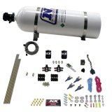 Nitrous Express 4 Cyl Gas Nitrous Kit (100-250HP) w/15lb Bottle thumbnail 2