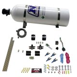 Nitrous Express 4 Cyl Gas Nitrous Kit (100-250HP) w/15lb Bottle thumbnail 3