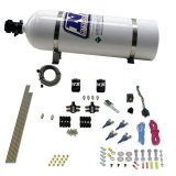 Nitrous Express 4 Cyl Gas Nitrous Kit (100-250HP) w/15lb Bottle thumbnail 5