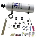 Nitrous Express 4 Cyl Gasoline EFI Nitrous Kit (50-250HP) w/15lb Bottle thumbnail 2