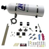 Nitrous Express 4 Cyl Gasoline EFI Nitrous Kit (50-250HP) w/15lb Bottle thumbnail 3