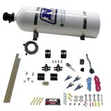 Nitrous Express 4 Cyl Gasoline EFI Nitrous Kit (50-250HP) w/15lb Bottle thumbnail 4