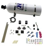 Nitrous Express 4 Cyl Gasoline EFI Nitrous Kit (50-250HP) w/15lb Bottle thumbnail 5