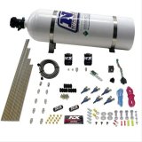 Nitrous Express 6 Cyl Gas Nitrous Kit (150-375HP) w/15lb Bottle thumbnail 1