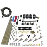 Nitrous Express STD Nozzle Nitrous Kit (200-500HP) Gas w/Dist Block & 4 Solenoids w/o Bottle thumbnail 4