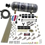 Nitrous Express STD Nozzle Nitrous Kit (200-500HP) Gas w//Dist Block & 4 Solenoids w/15lb Bottle thumbnail 3