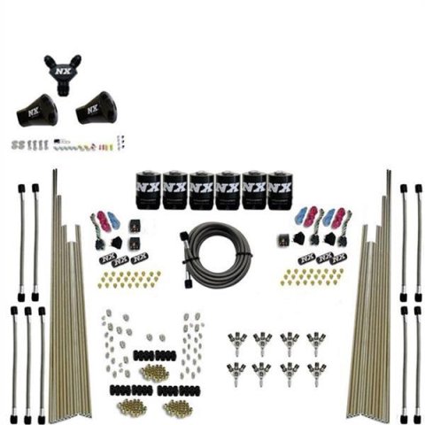 Nitrous Express 8 Cyl Triple-D Dry Direct Port 3 Stage Dry 6 Solenoids Nitrous Kit w/No Bottle thumbnail 1