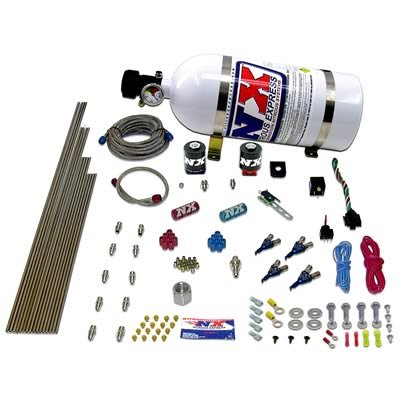Nitrous Express 4 Cyl Alcohol Nitrous Kit (125-275HP) w/Composite Bottle