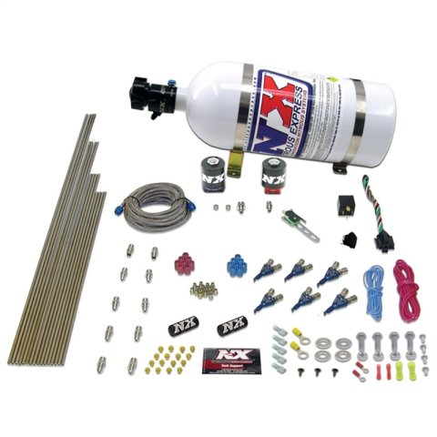 Nitrous Express 6 Cyl Alcohol Nitrous Kit (150-375HP) w/Composite Bottle thumbnail 2