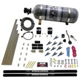 Nitrous Express 10 Cyl Piranha Nozzle Direct Port Nitrous Kit (250-500HP) w/Composite Bottle thumbnail 2