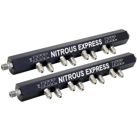 Nitrous Express Distribution Rail Kit (Single Hole Rails) thumbnail 1